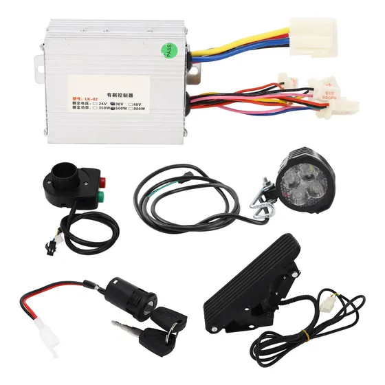 Kit De Controle De Bicicleta Elétrica 36v 500w Pedal De Acel