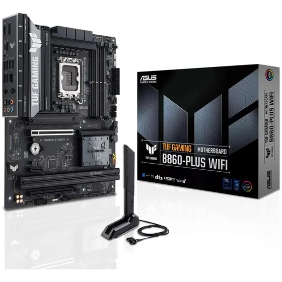 Placa Mãe Asus Tuf Gaming B860-plus Wifi, Chipset B860, Inte