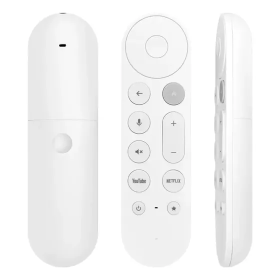 Controle Compatível Com Google Tv Chromecast 4k 2025 Com Voz