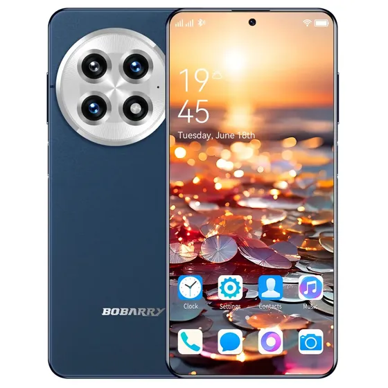 Smartphone 5G Pro13,512gb Rom 12gb Ram,Tela De 6.78,Dimensity 8200,Camera 24Mp + 64 Mp,Bateria 5500mah,Dual Sim，Android 15