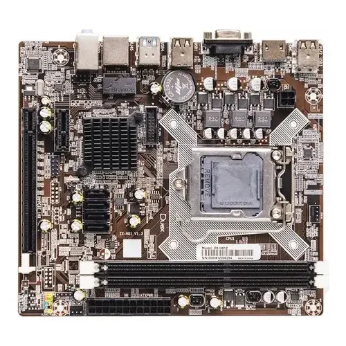 Placa Mãe Duex H81Z Chipset H81 Intel Socket 1150 DDR3 mATX 16GB Placa Mãe Duex H81Z Chipset H81 Intel Socket 1150 DDR3 mATX 16GB