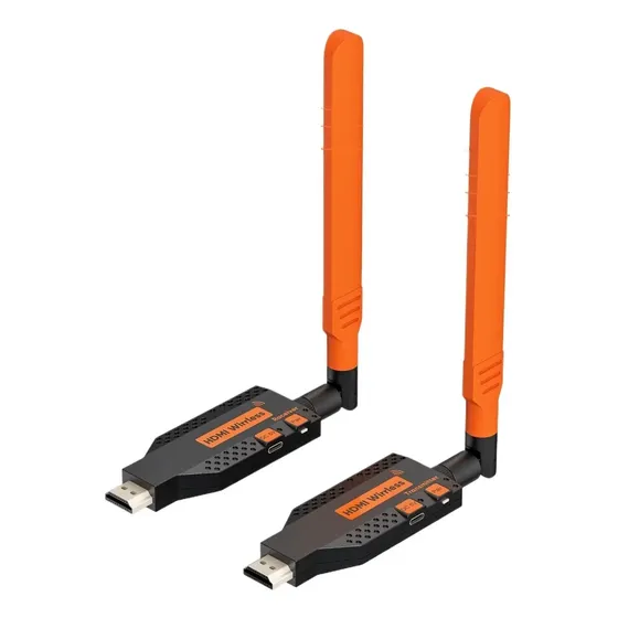 Transmissor E Receptor Hdmi Sem Fio Yhpi 150m, 1080p Exte