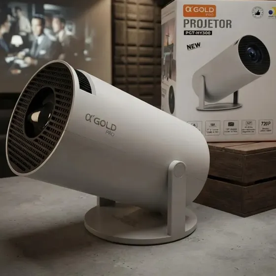 Projetor Portátil Cor Branco