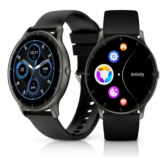 Relógio Smartwatch Bettdow Fb051 Esportivo Gps 1.28 Caixa Preto