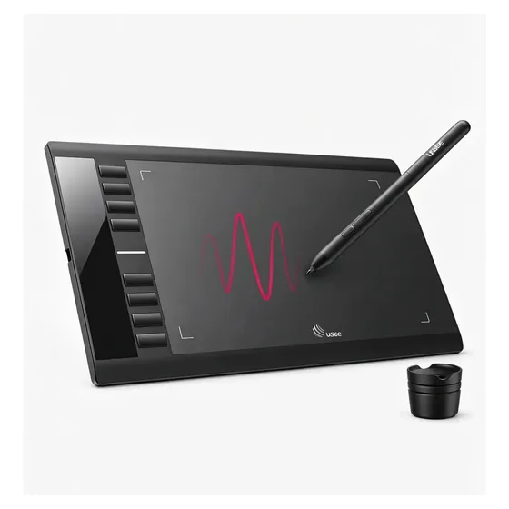 Mesa Digitalizadora Ugee M708 V3 para Desenho Digital com Caneta 8192 Níveis de Pressão, 10" Mesa Digitalizadora Ugee M708 V3 para Desenho Digital com Caneta 8192 Níveis de Pressão, 10"