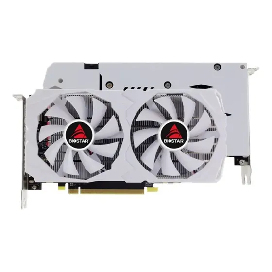 Placa De Video Biostar Gaming White 8gb Radeon Rx580 Gddr5