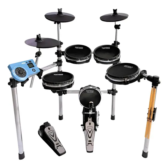 Bateria Eletrônica X-pro C.ibanez Ed444 Pad Bumbo Vertical