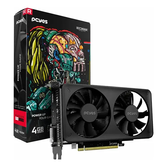 Placa De Vídeo Pcyes Amd Radeon Rx 550 4gb Gddr5