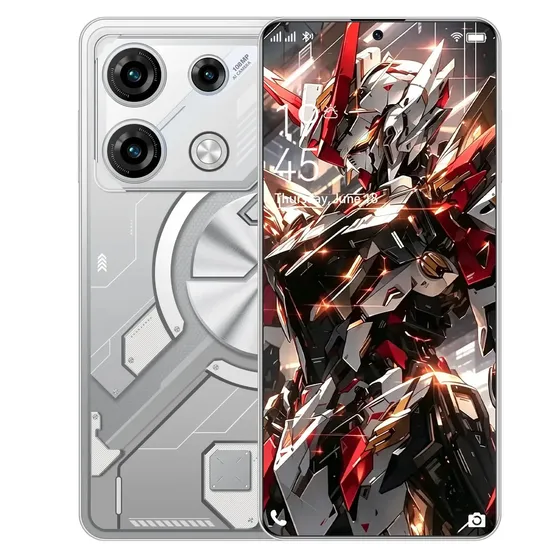 Smartphone NUGLAS GT10 PRO 5G Desbloqueado Dual Sim Gama Média 16GB RAM 512GB ROM Dimensity 9200 Tela HD+ 6.82 Bateria 8000mAh
