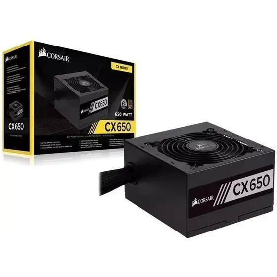 Fonte Corsair 650w Cx650 80 Plus Bronze Cp-9020122-ww