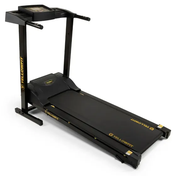 Esteira Elétrica Dobrável Yellowfit GTR 2.5 Bivolt Até 16km/h Com Inclinação, Amortecimento E Lcd