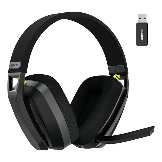 Fone de ouvido gamer sem fio Binnune Gamer BW06 Fone de ouvido gamer sem fio Binnune Gamer BW06