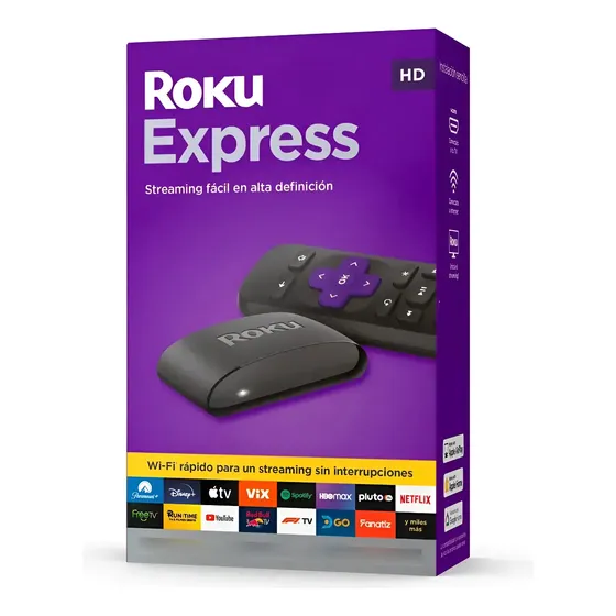 Roku Express H313 Reprodutor De Tv Hd Com Controle Remoto--- Preto Infrared Remote