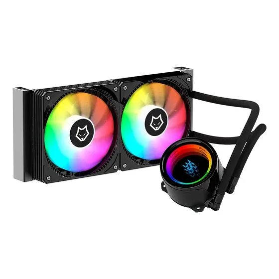 Water Cooler Husky Glacier Argb 240mm Amd E Intel Preto