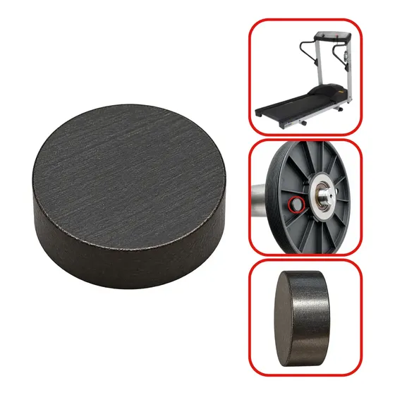 Imã De Ferrite Compatível Para Esteira Lx 160 G1 E G3