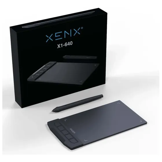 Desenho E Escrita De Tablet Digital Xenx X1-640 6x4 ^^ Black Desenho E Escrita De Tablet Digital Xenx X1-640 6x4 ^^ Black