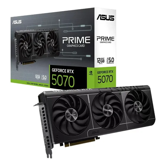 Placa De Vídeo Asus Prime Nvidia Geforce Rtx-5070 12gb Gddr7