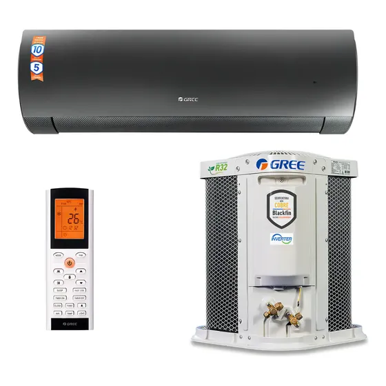 Ar Condicionado Inverter Gree G-diamond Auto 9000 Btus Qu/fr