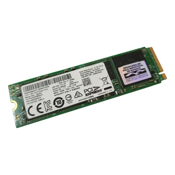 SSD M2 SK hynix 256GB NVMe Verde Com PCIe 3.0 - Excelente (Recondicionado)