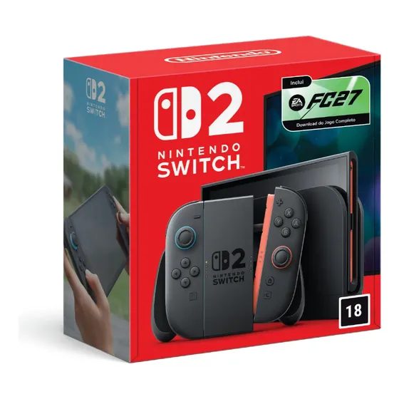 Bundle Nintendo Switch 2 + Ea Sports Fc 27. Bundle Nintendo Switch 2 + Ea Sports Fc 27.