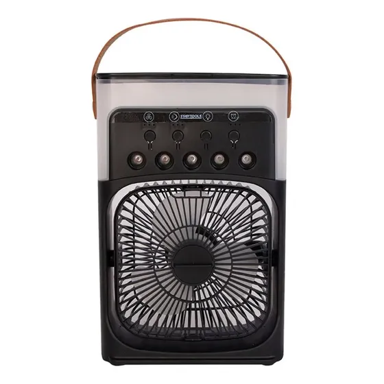Climatizador E Ventilador Portátil Led Bivolt 10w - Preta