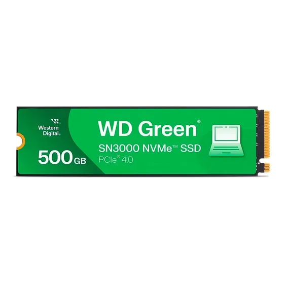 Ssd M.2 Western Digital Wd Green Sn3000 500gb Nvme Pcie Gen4 Ssd M.2 Western Digital Wd Green Sn3000 500gb Nvme Pcie Gen4