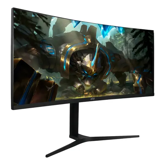 Monitor Gamer Aitek Curvo 34'' Ultrawide 165Hz LED FreeSync 3440x1440