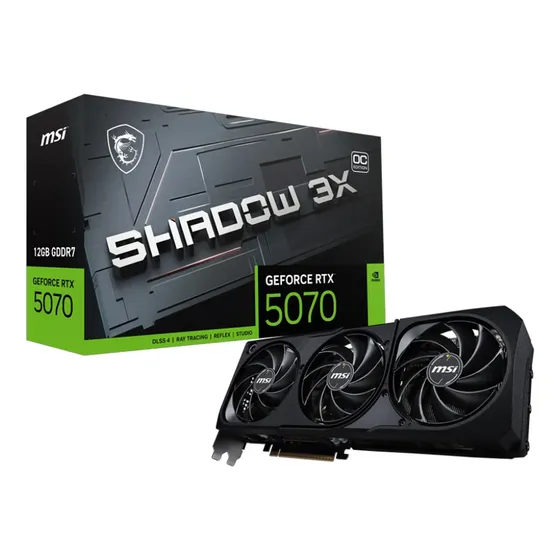Placa De Vídeo Msi Shadow 3x Oc Rtx-5070 12gb Gddr7