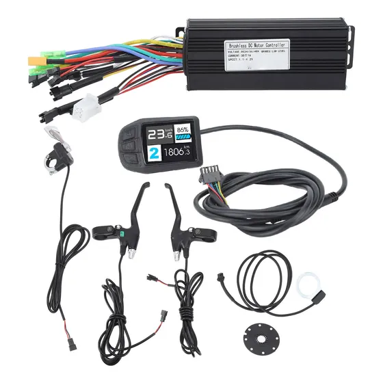 Kit De Conversão De Bateria De Lítio Para Bicicleta Elétrica