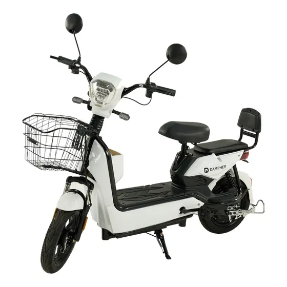 Bicicleta Scooter Elétrica 500w 48v 40km Jyk-01 Branca Bicicleta Scooter Elétrica 500w 48v 40km Jyk-01 Branca