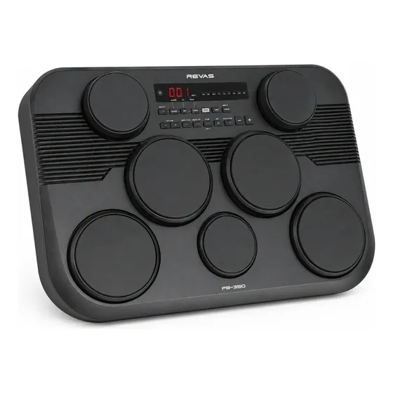 Bateria Eletrônica Portátil Roland Revas Pb350 7 Pads