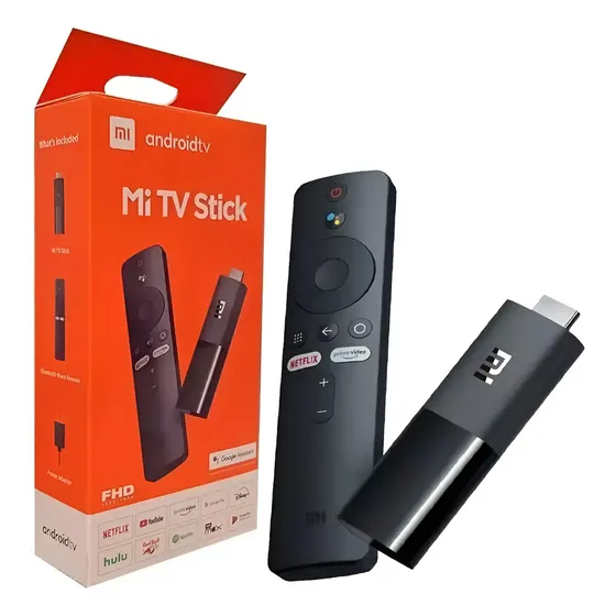 Xiaomi Mi Tv Stick 2a Geração Preto 8gb 1gb Ram Voz