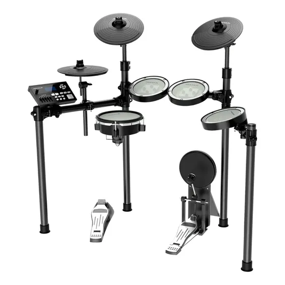 Bateria Eletrônica Avatar Titan Pro Mesh Dual Zone 456 Sons