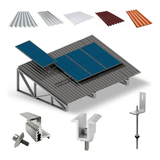 Kit Estrutura Suporte Linha C 04 Placas Solar Viga Metálica Kit Estrutura Suporte Linha C 04 Placas Solar Viga Metálica