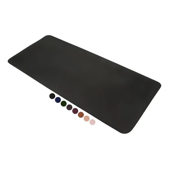Mousepad Grande Deskpad Couro Mesa Computador Notebook