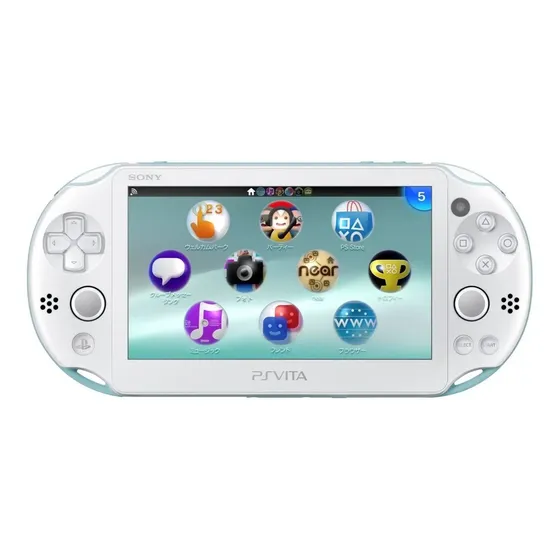 Sony PS Vita Slim 1GB Standard cor light blue y white 2010