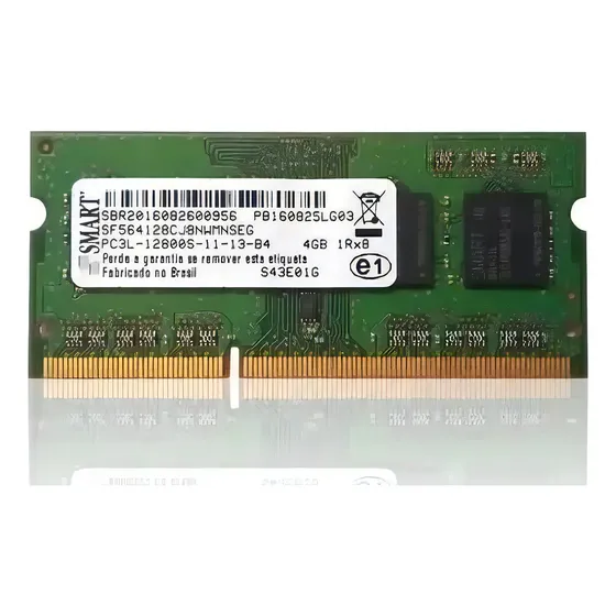 Memória Ram 4gb 1 Smart Sf564128cj8nwmnseg DDR3