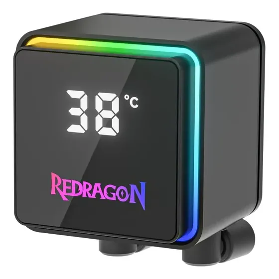 Water Cooler Redragon Ccw-3017 Preto 360mm Argb Com Display