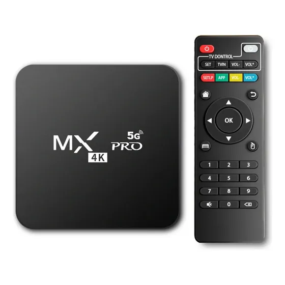Tv Box Android Wifi Hd 1 Peça Mx Pro