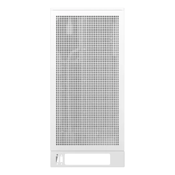 Gabinete Gamer Deepcool Ch270 Branco Micro-atx Sem Fans