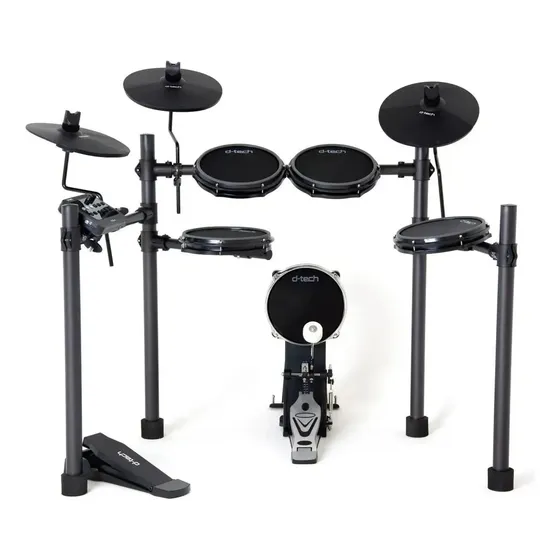 Bateria Eletrônica D-tech Nexus Caixa E Tons Mesh Dual Zone