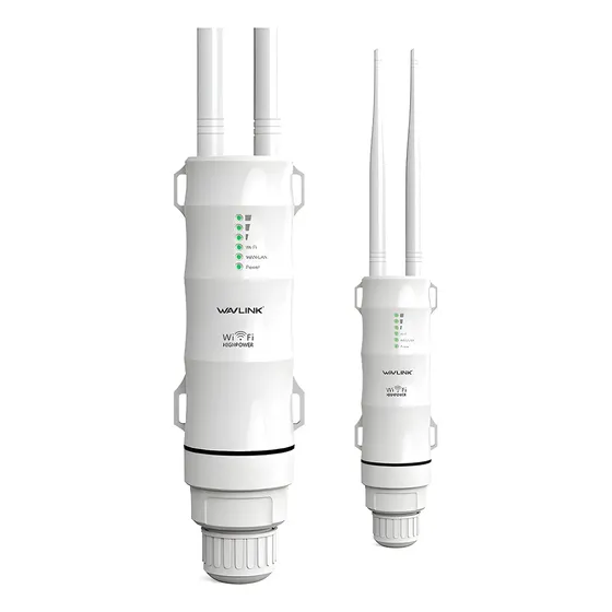 Roteador Wifi Uso Externo Wavlink N300 300mbps Branco