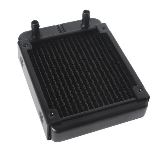 Radiador De Resfriamento De Água De 120 Mm Com 18 Tubos G1/4