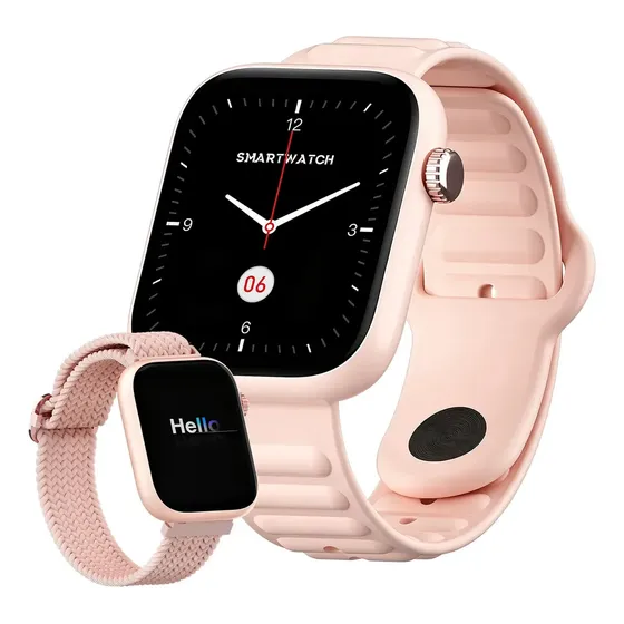 Relógio Smartwatch Forestory G1 Inteligente Tela 1.83 Bluetooth Ip68 À Prova D'água Notificações Chamadas Saúde Smart Watch Relogio Corrida Com Android E Ios Com 2 Pulseiras Feminino Masculino