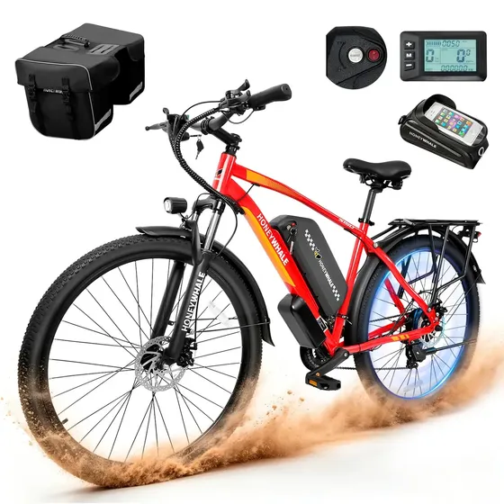 Bicicleta Elétrica HONEYWHALE S150, com Aro 29 e Bateria Removível