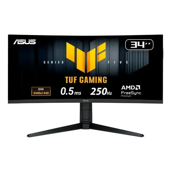 Monitor Gamer Curvo Asus Tuf Vg34wqml5a Wqhd 250hz 0.5ms