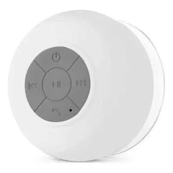 Caixa Som Bluetooth Azul À Prova D'água Com Ventosa Caixa Som Bluetooth Azul À Prova D'água Com Ventosa