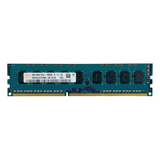 Memória Sk Hynix 4gb Pc3l 2rx8 Hmt351u7bfr8a Servidor