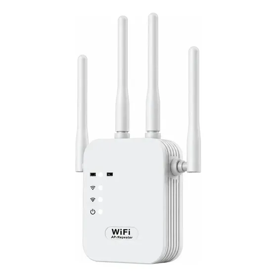 Repetidor De Sinal Wi-fi 4 Antenas 2.4ghz Extensor Rede