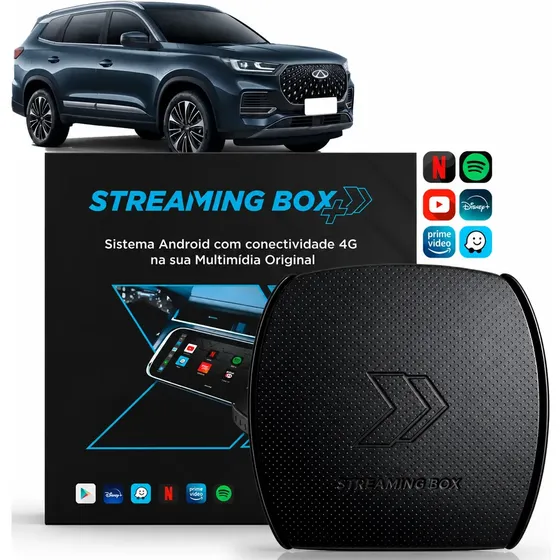 Streaming Box Plus+ 64gb+128gb Sd Premium Lançamento 26 Audi